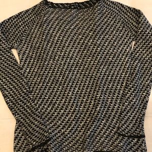 Zara knit szS black and white sweater